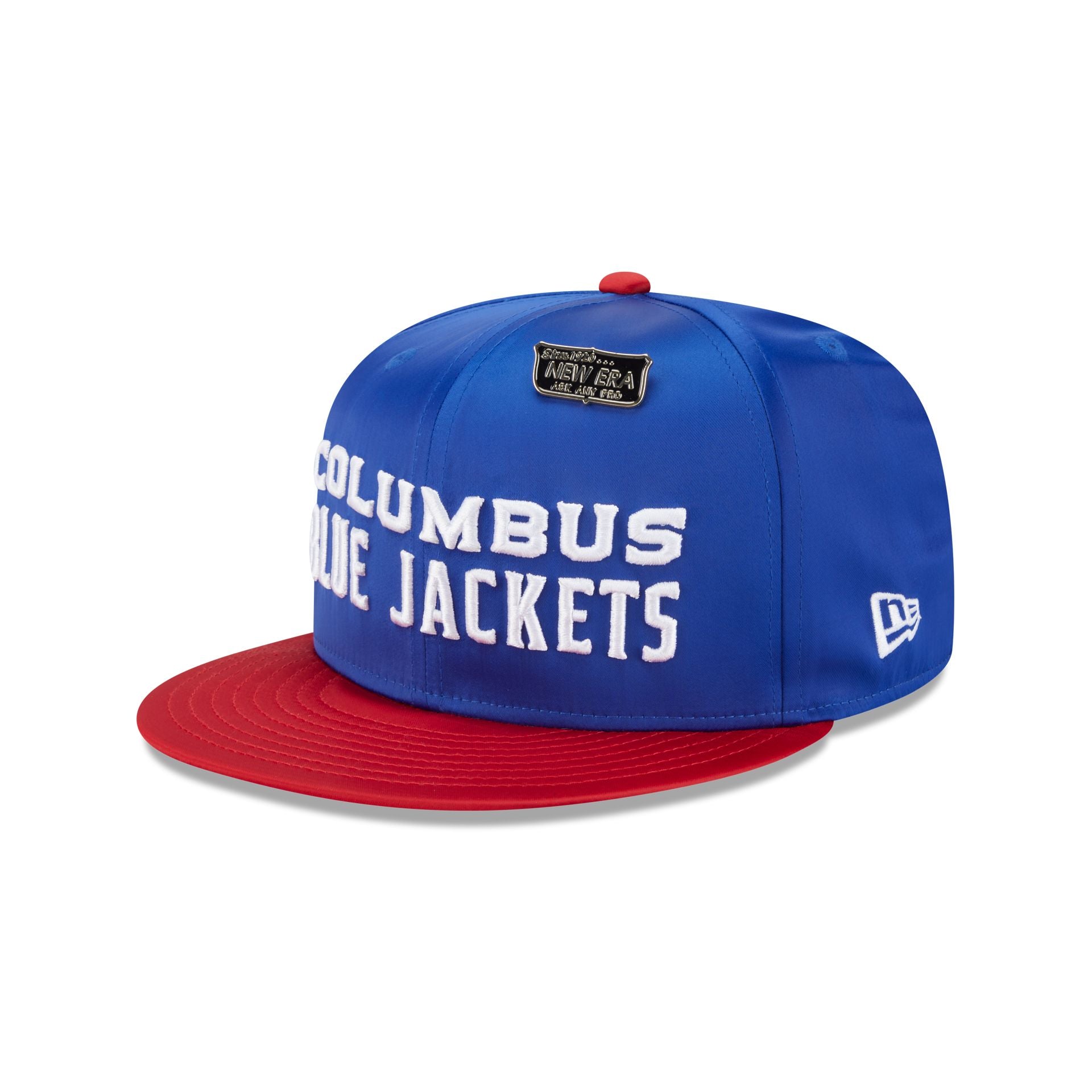 Columbus Blue Jackets Spring Satin 59FIFTY Fitted Hat - Image 3