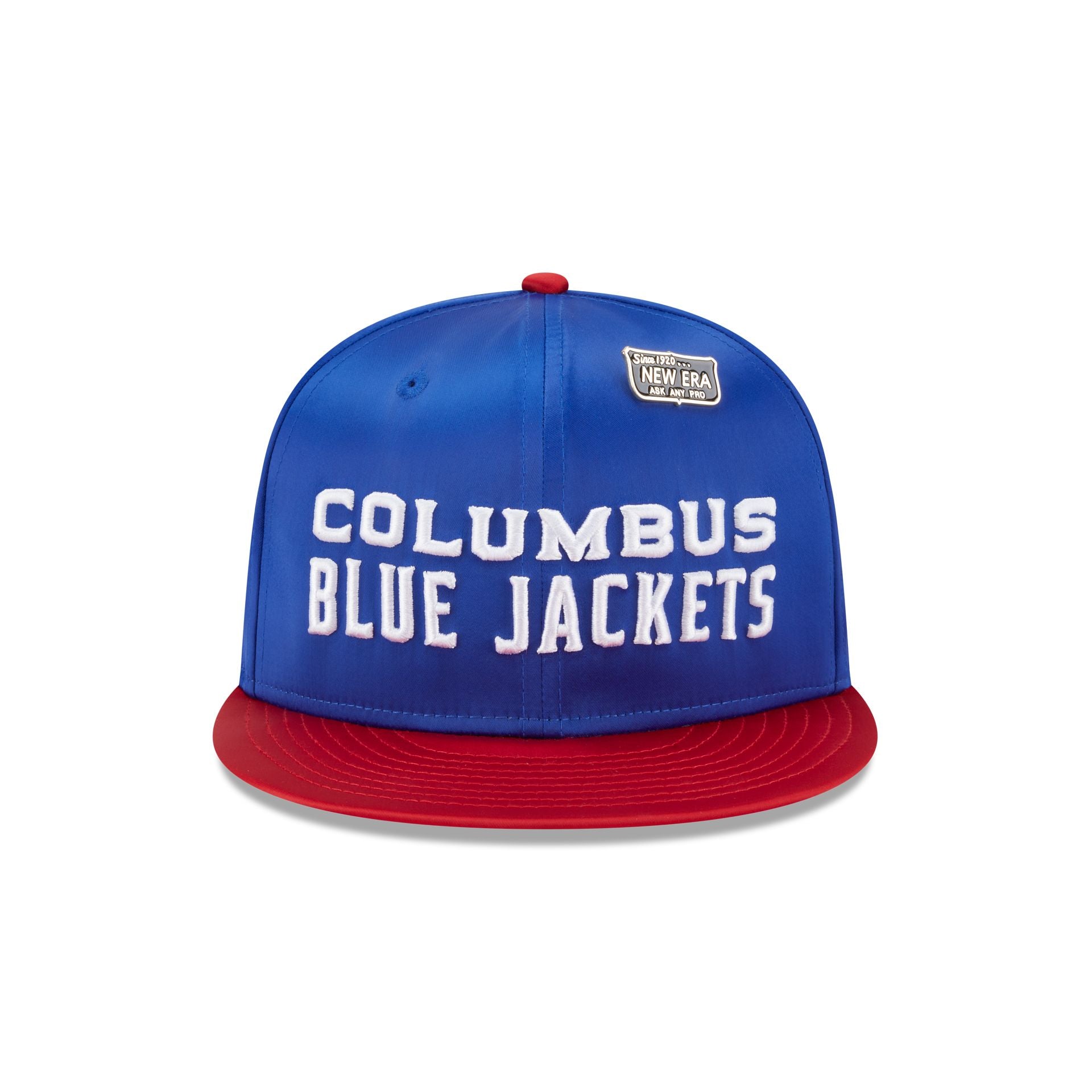 Columbus Blue Jackets Spring Satin 59FIFTY Fitted Hat - Image 2