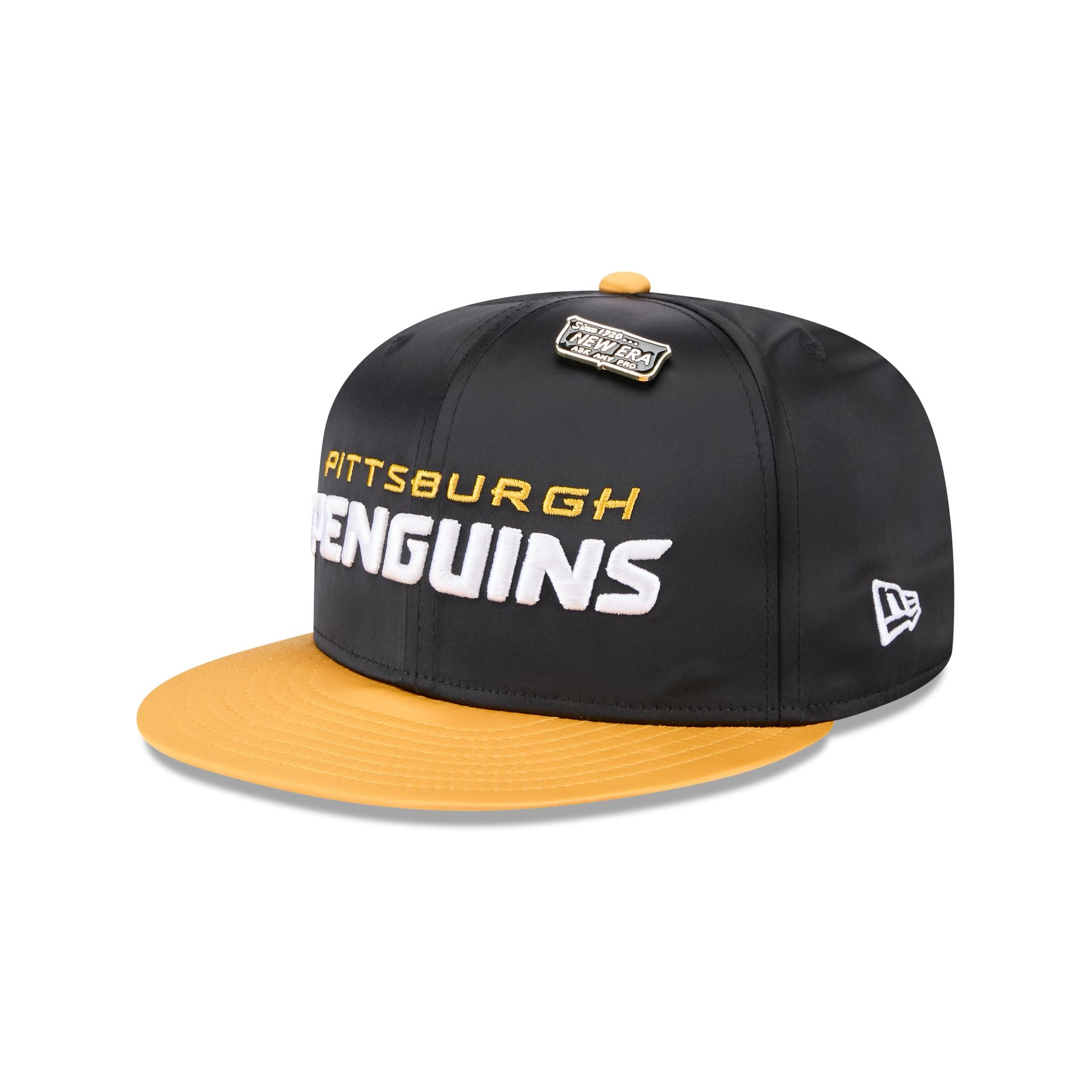 Pittsburgh Penguins Spring Satin 59FIFTY Fitted Hat - Image 3