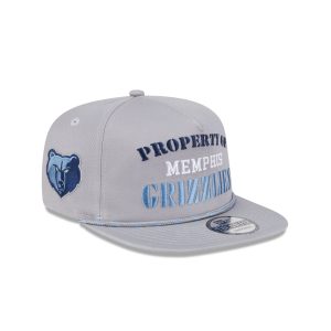 Memphis Grizzlies Vintage Gray Rope Golfer Hat