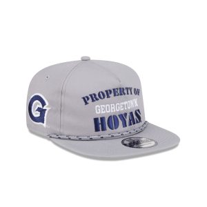 Georgetown Hoyas Vintage Gray Rope Golfer Hat