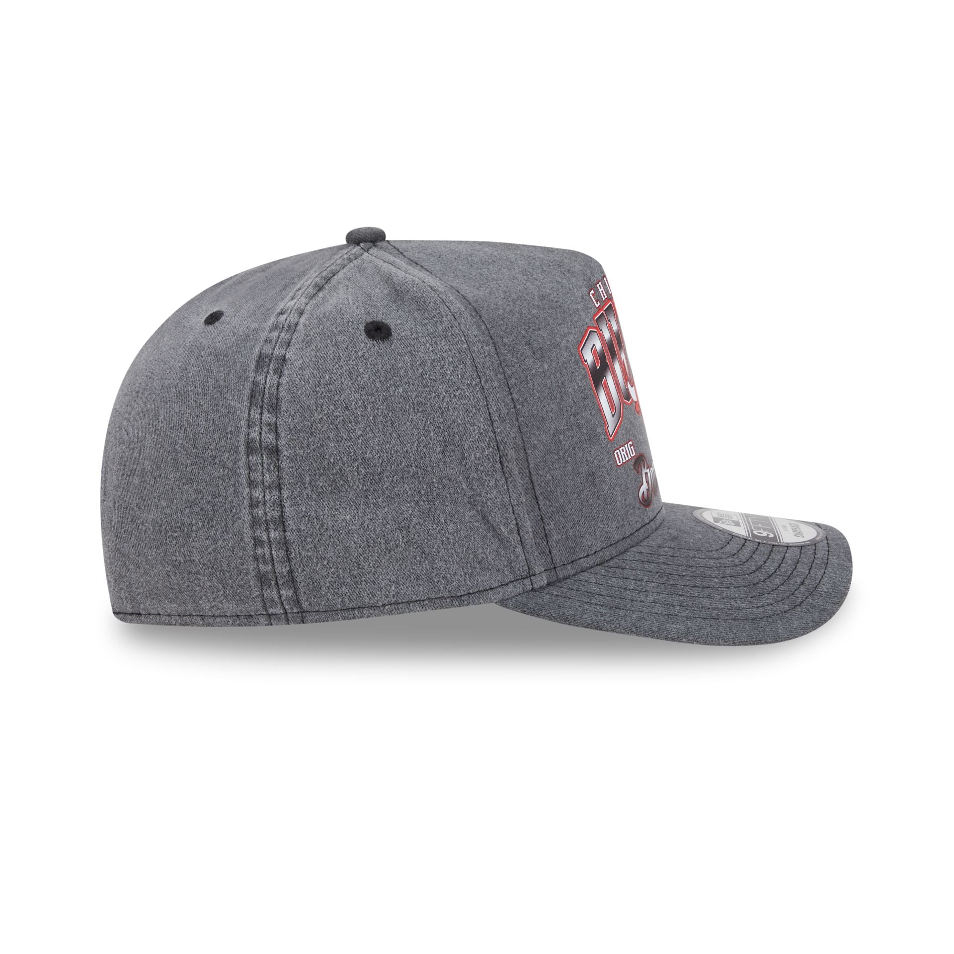 Chicago Bulls Washed 9FIFTY A-Frame Snapback Hat - Image 5