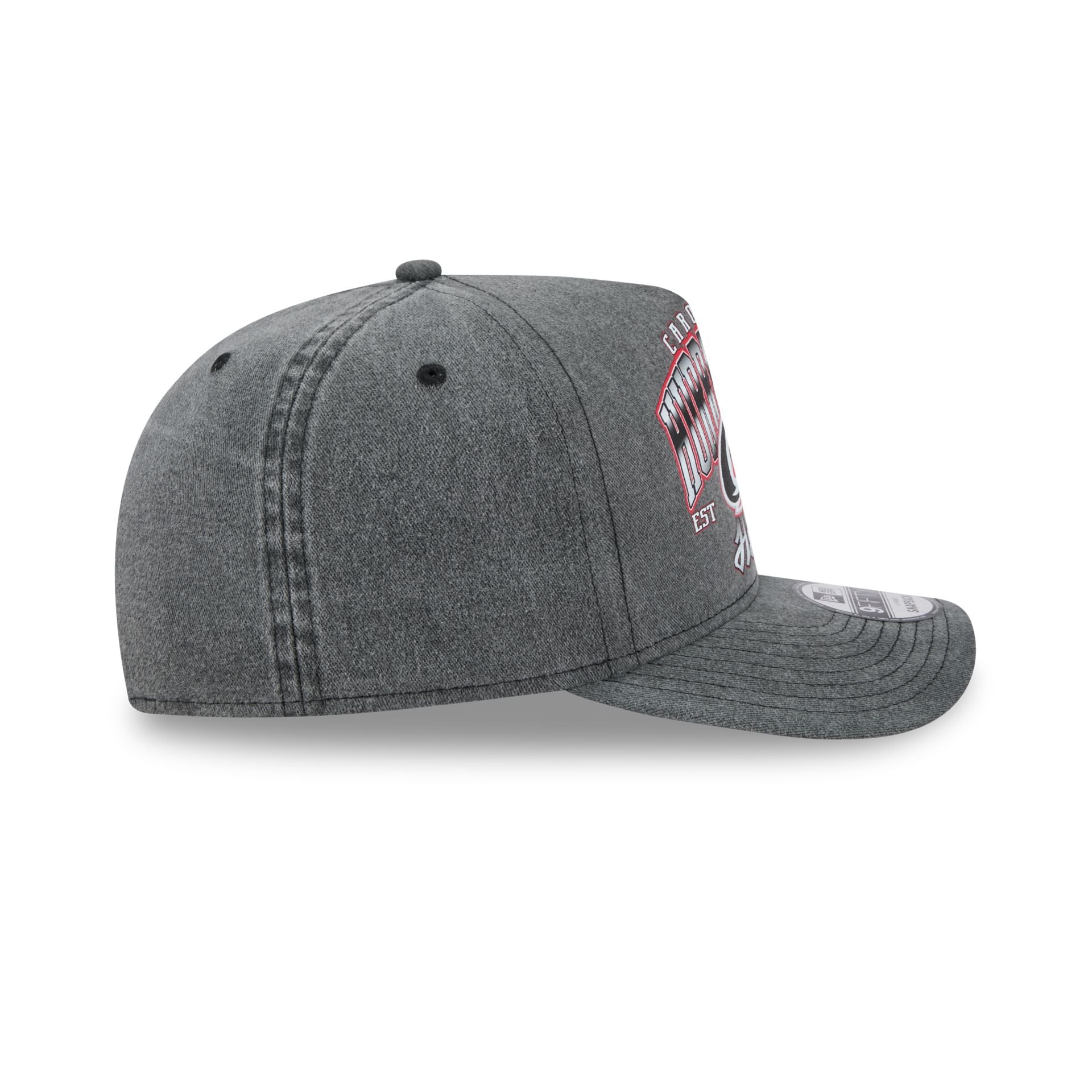 Carolina Hurricanes Washed 9FIFTY A-Frame Snapback Hat - Image 5