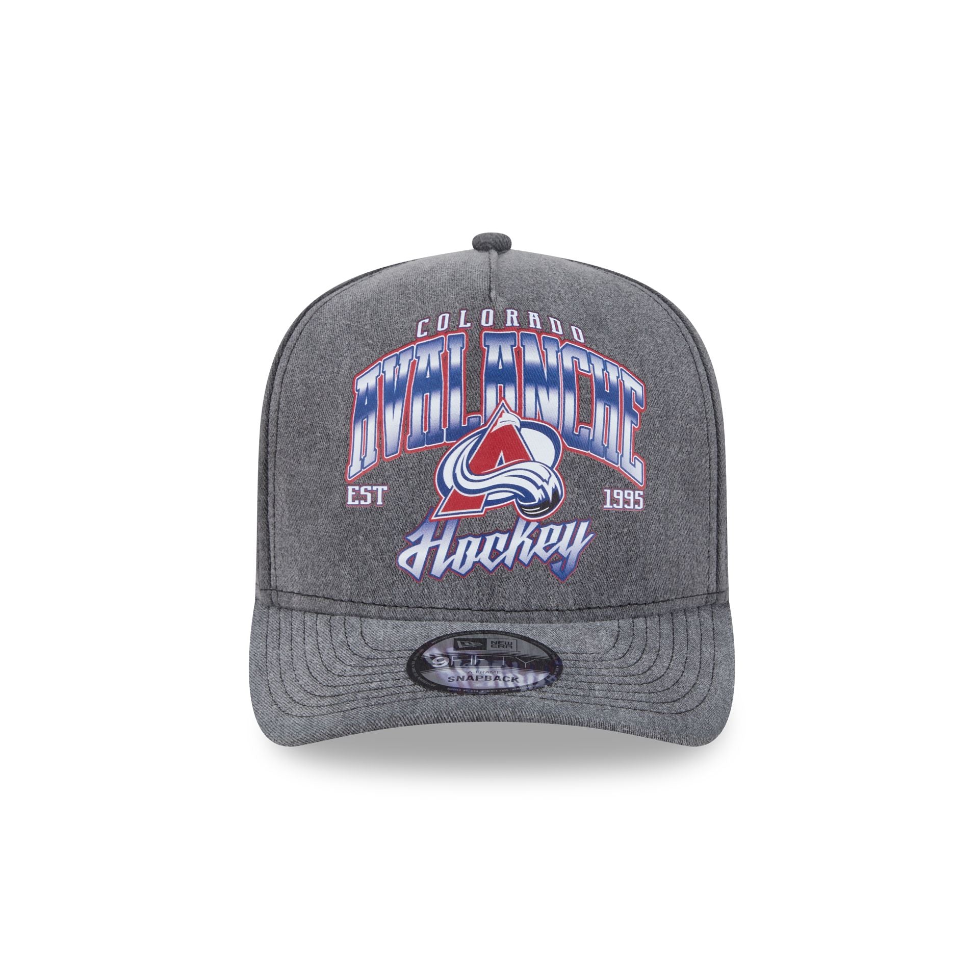 Colorado Avalanche Washed 9FIFTY A-Frame Snapback Hat - Image 2