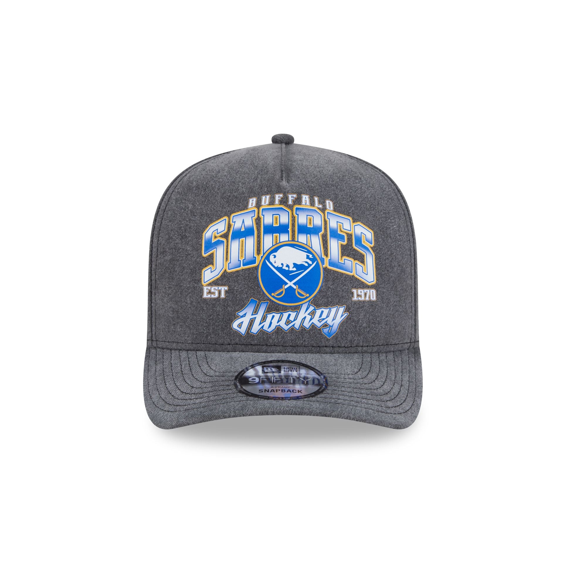 Buffalo Sabres Washed 9FIFTY A-Frame Snapback Hat - Image 2