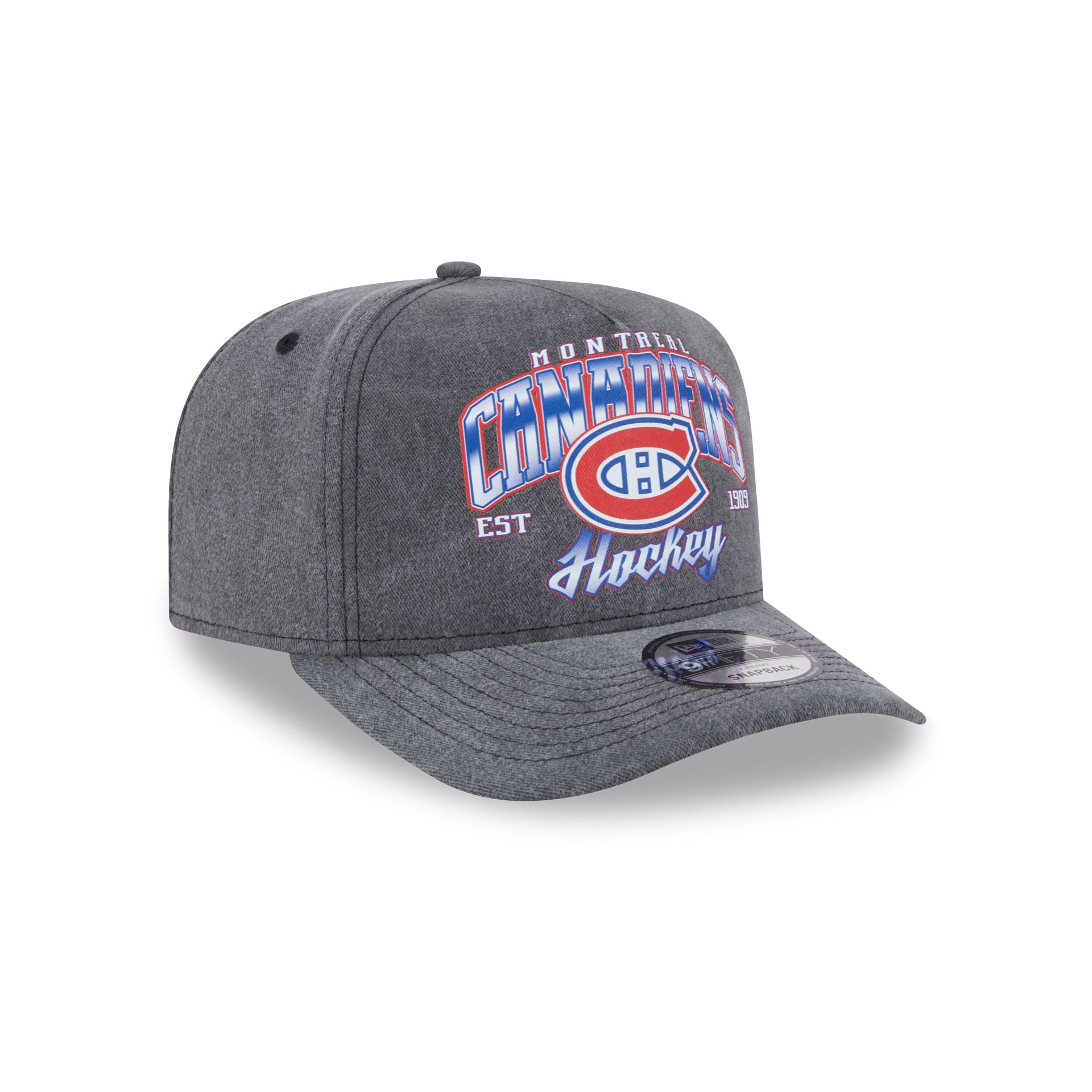 Montreal Canadiens Washed 9FIFTY A-Frame Snapback Hat - Image 3