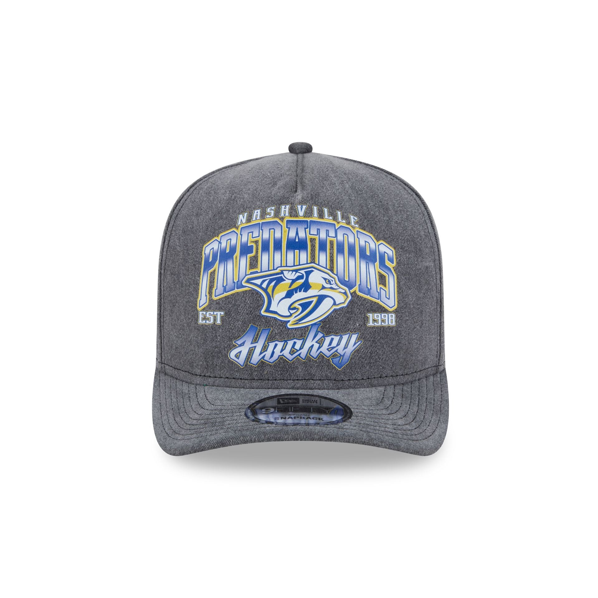 Nashville Predators Washed 9FIFTY A-Frame Snapback Hat - Image 2