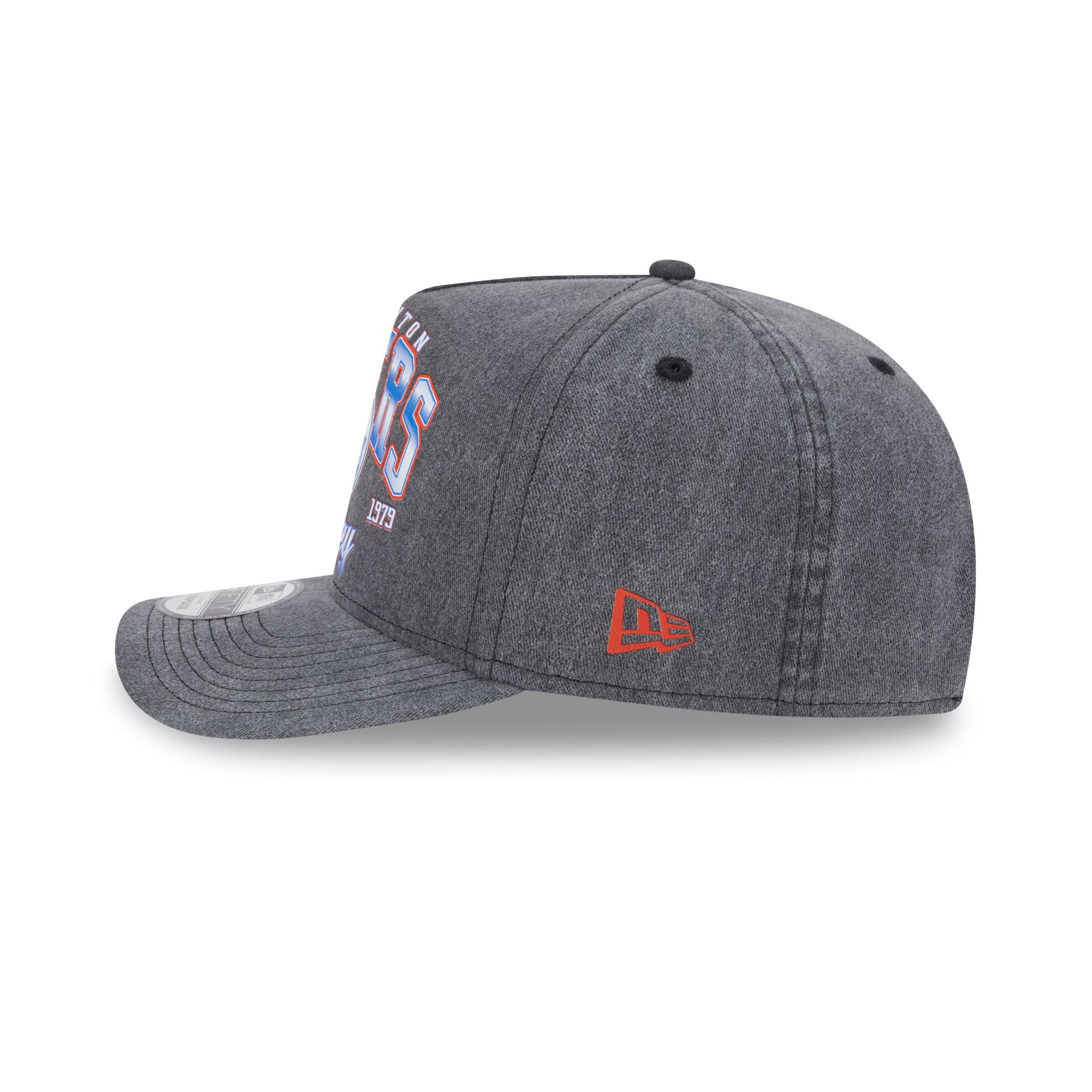 Edmonton Oilers Washed 9FIFTY A-Frame Snapback Hat - Image 4