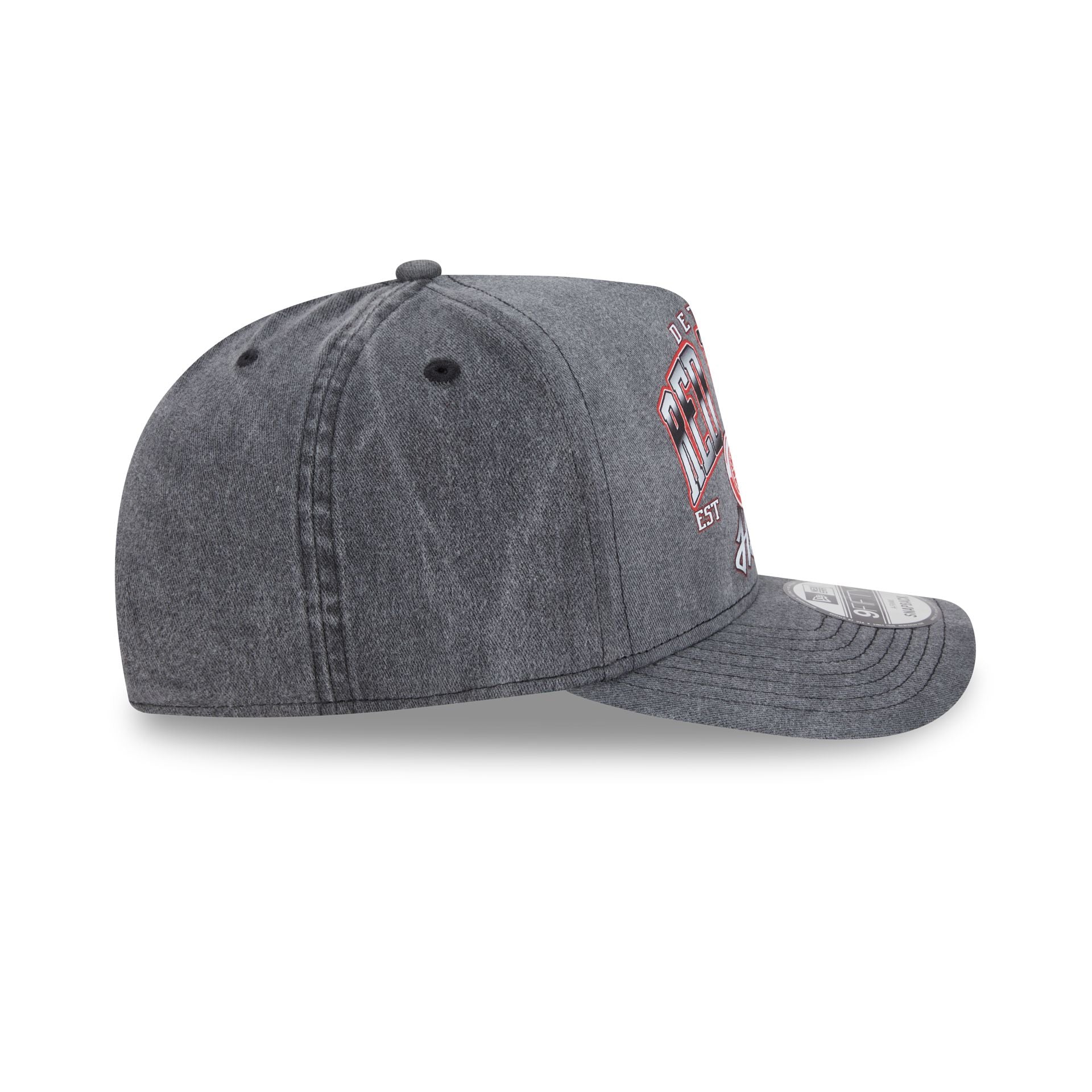 Detroit Red Wings Washed 9FIFTY A-Frame Snapback Hat - Image 5