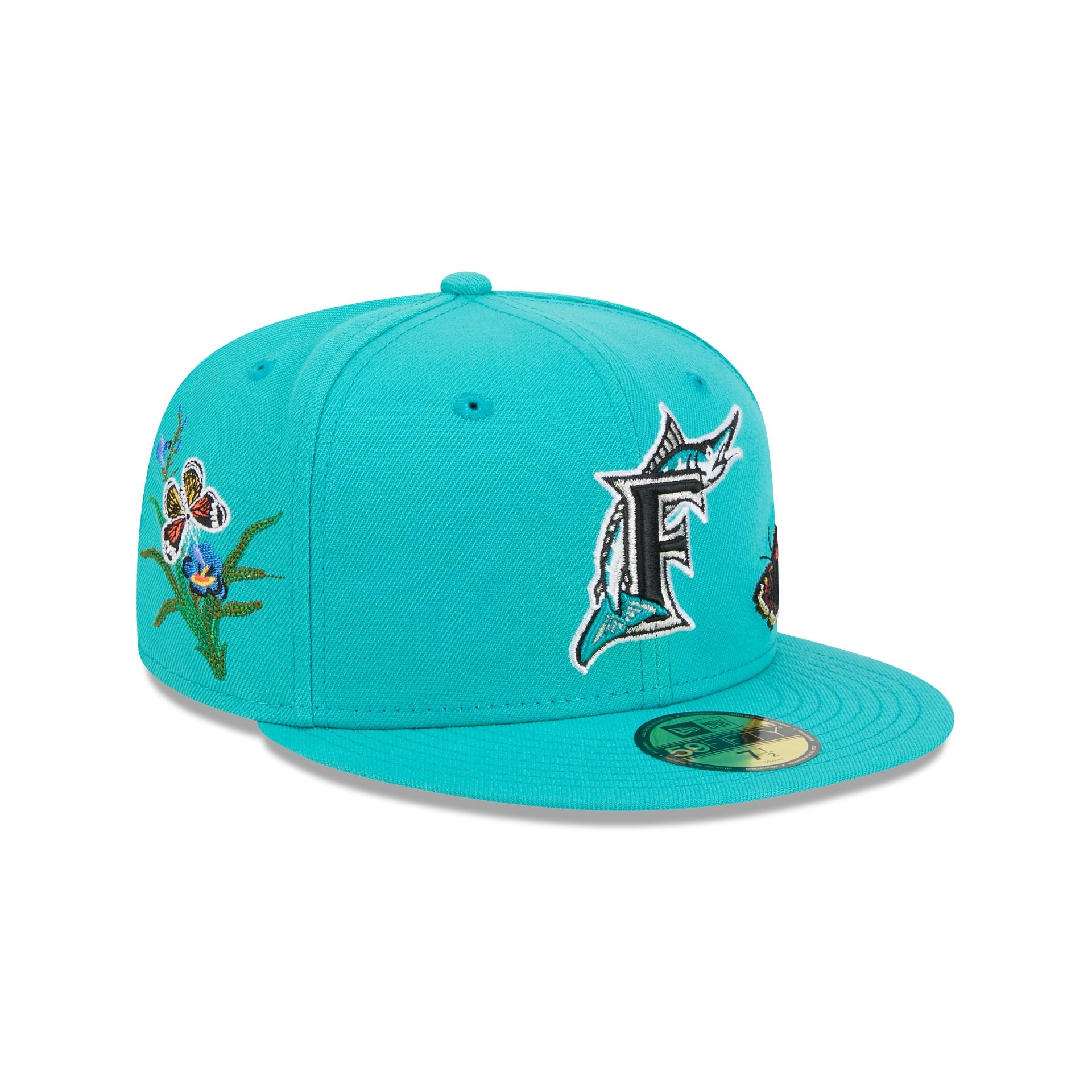FELT x Miami Marlins Blue 59FIFTY Fitted Hat - Image 3