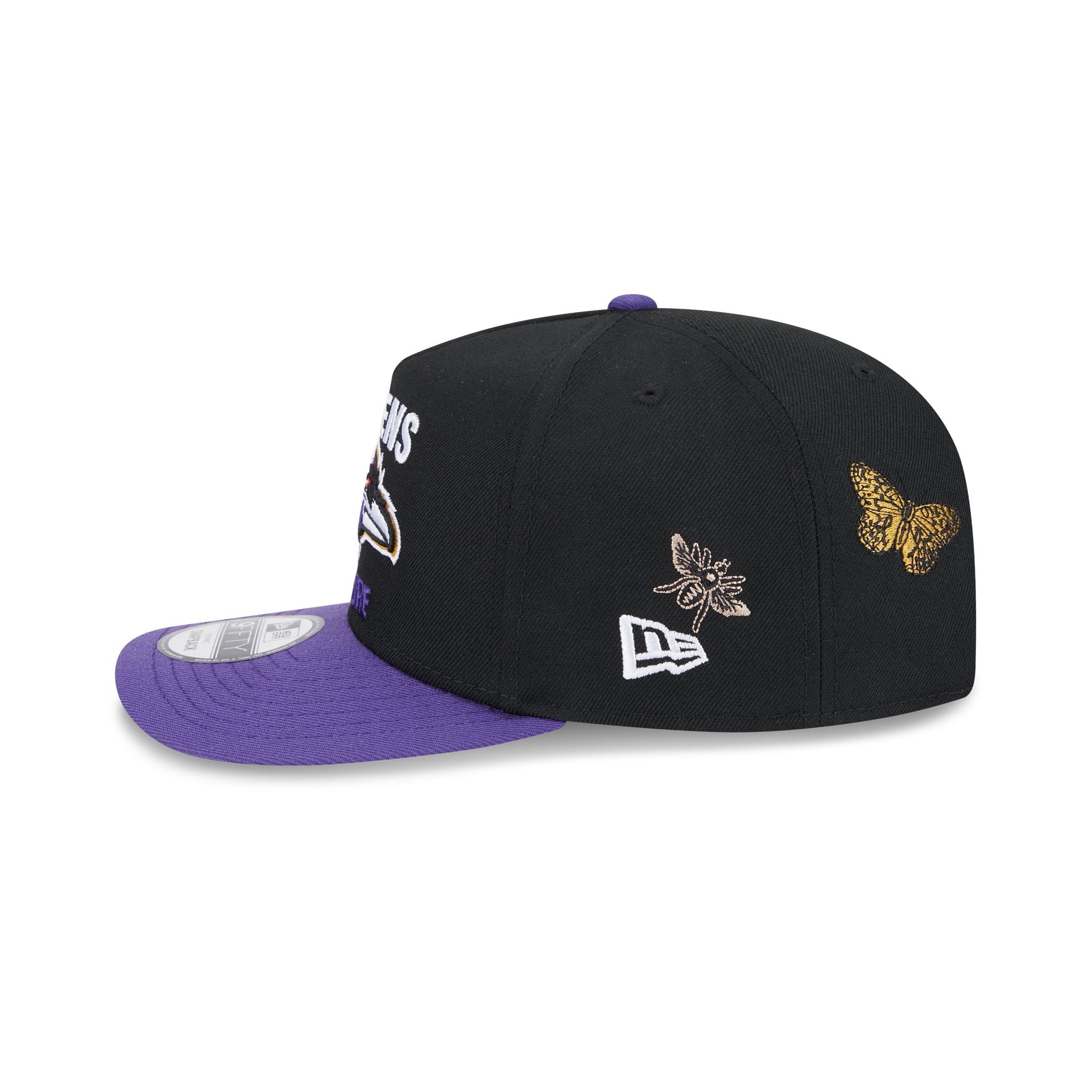 FELT x Baltimore Ravens 9FIFTY A-Frame Snapback Hat - Image 4
