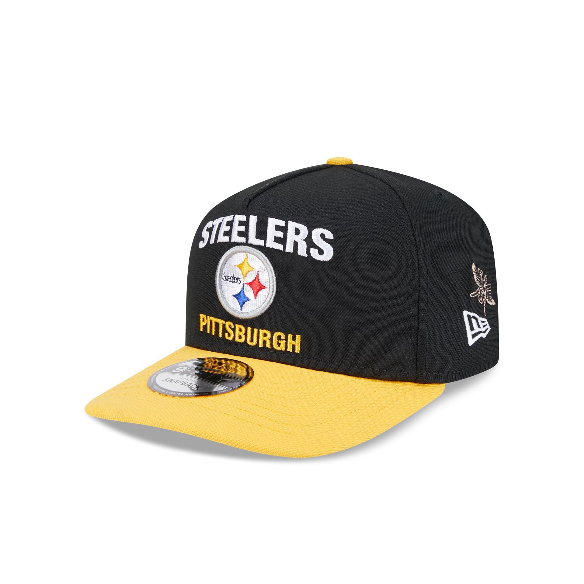 FELT x Pittsburgh Steelers 9FIFTY A-Frame Snapback Hat