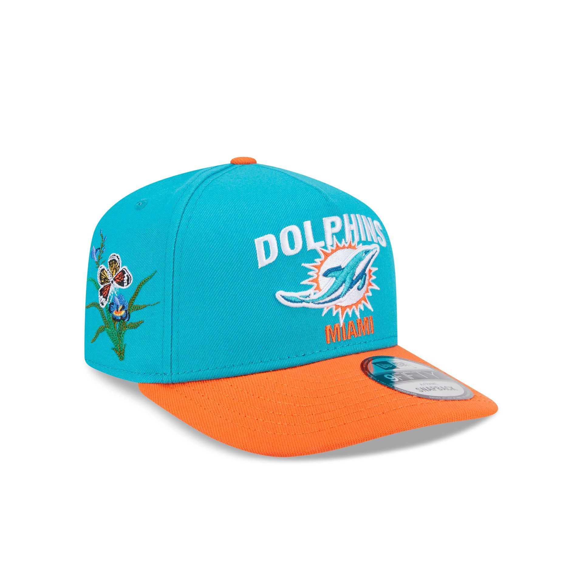 FELT x Miami Dolphins 9FIFTY A-Frame Snapback Hat - Image 3