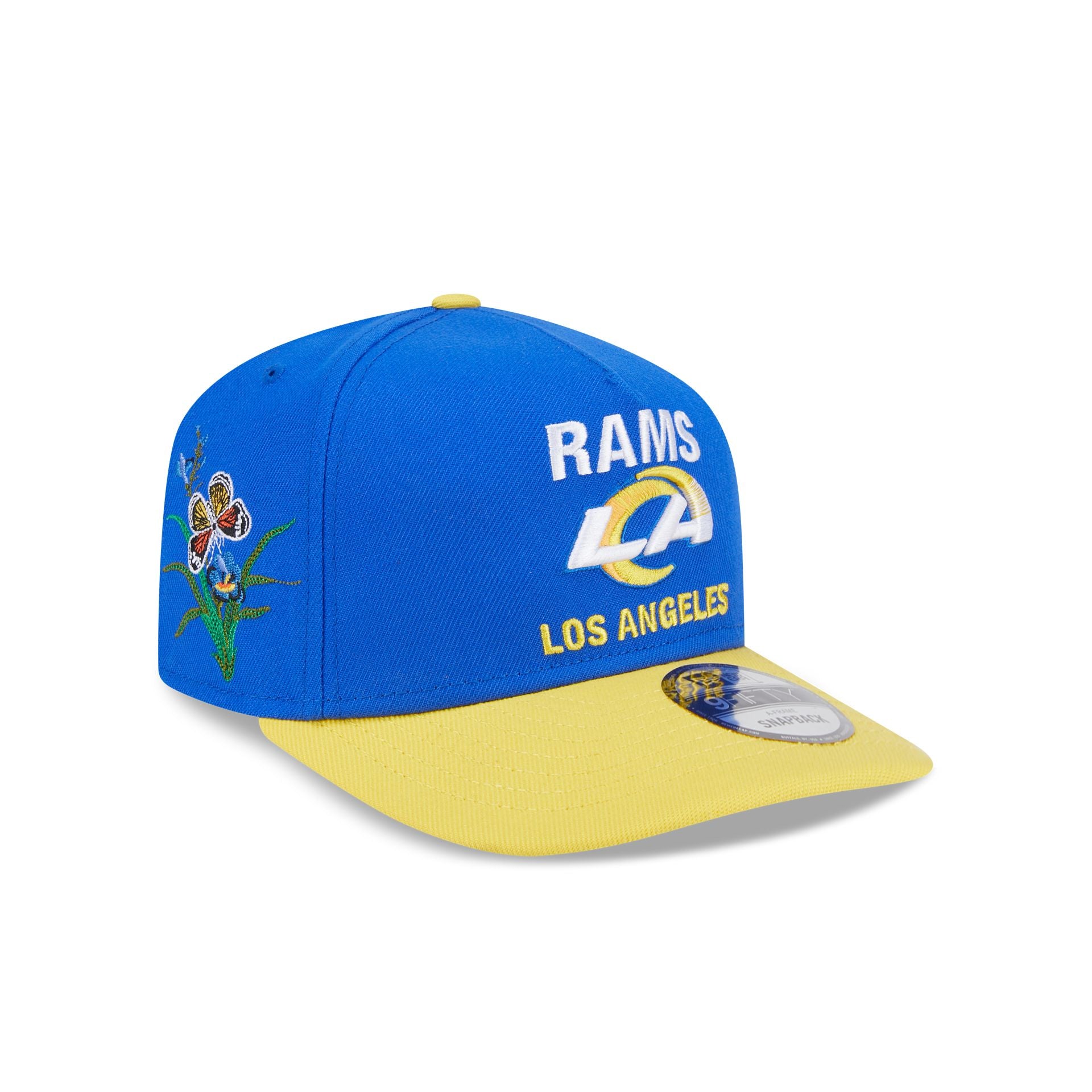 FELT x Los Angeles Rams 9FIFTY A-Frame Snapback Hat - Image 3