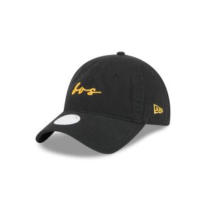 Boston Bruins Women's Script 9TWENTY Adjustable Hat