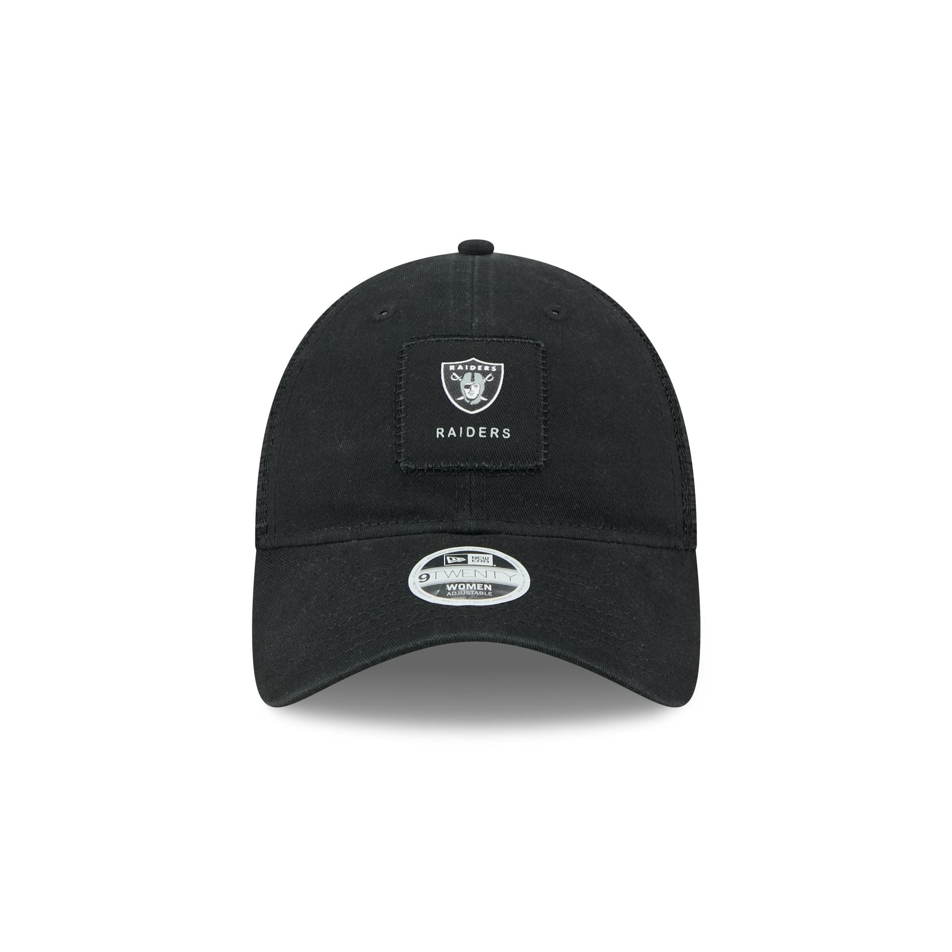 Las Vegas Raiders Women's Square Stitch 9TWENTY Trucker Hat - Image 2