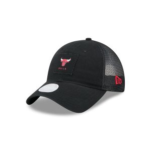 Chicago Bulls Women's Square Stitch 9TWENTY Trucker Hat
