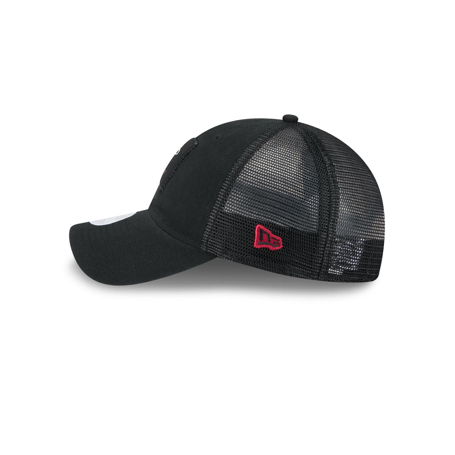 Miami Heat Women's Square Stitch 9TWENTY Trucker Hat - Image 4