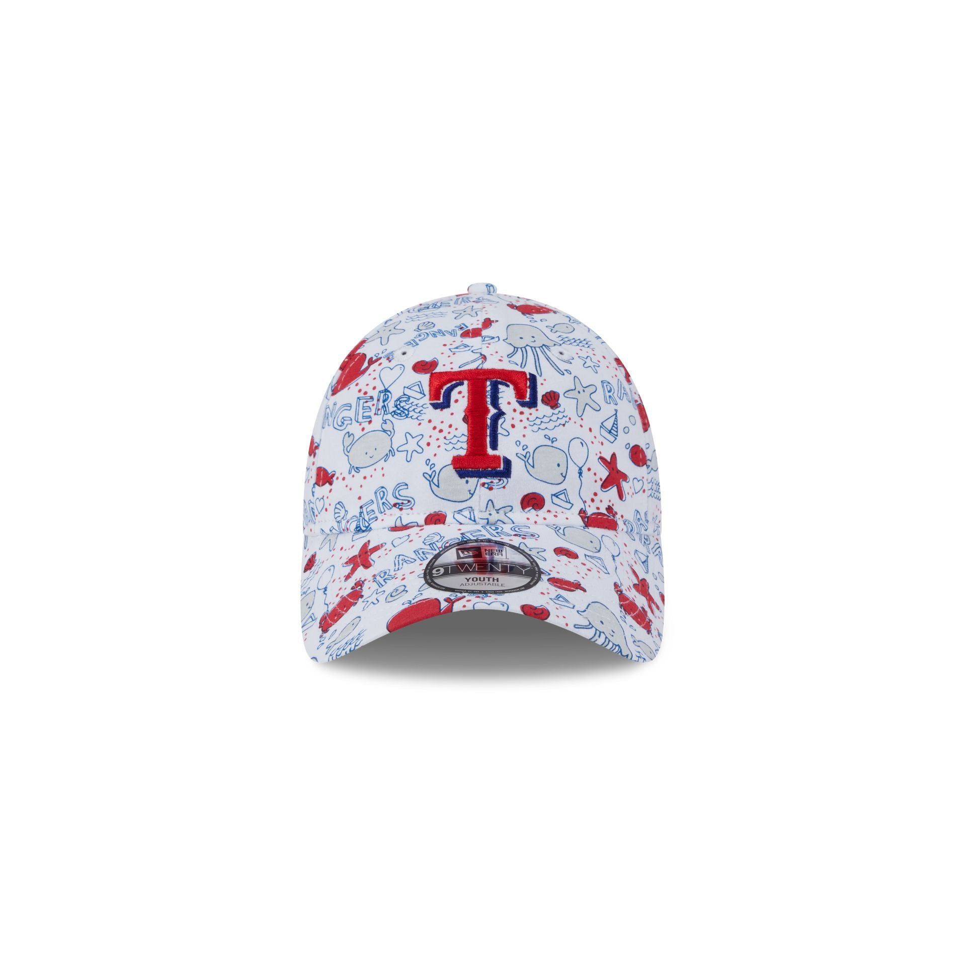 Texas Rangers Kids Ocean 9TWENTY Adjustable Hat - Image 2