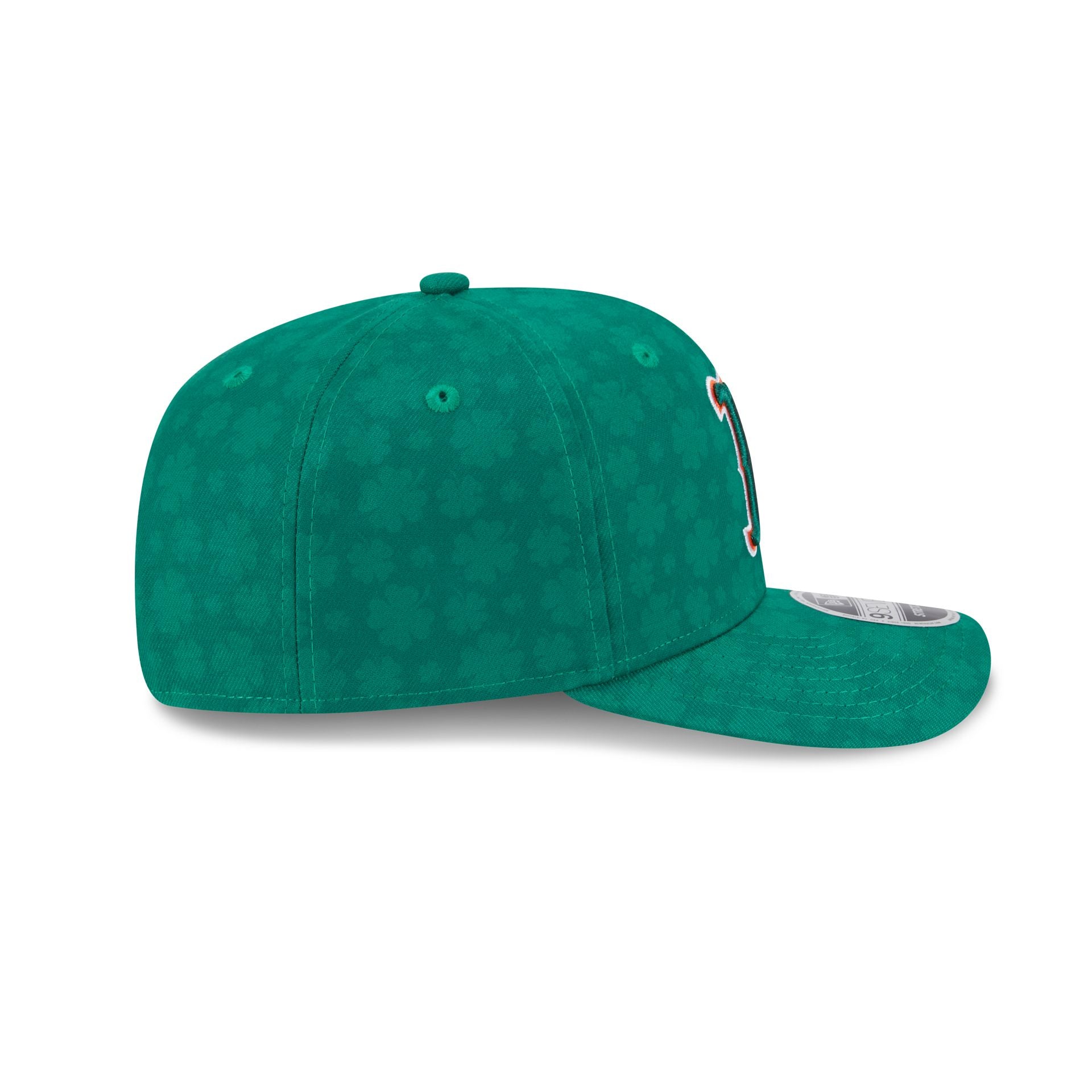 Boston Red Sox St. Patrick's Day 2025 9SEVENTY Stretch-Snap Hat - Image 5