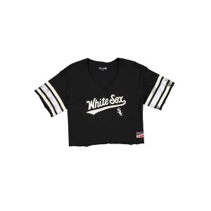 Chicago White Sox Throwback Cropped Women's T-Shirt