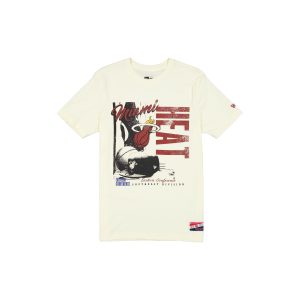Miami Heat Throwback White T-Shirt