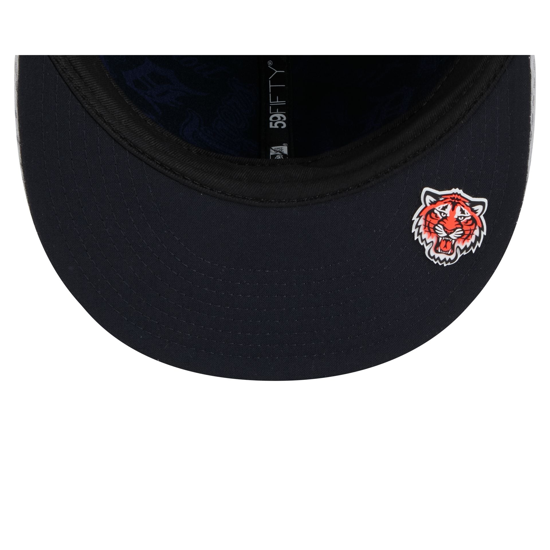 Detroit Tigers 2025 Clubhouse Gray 59FIFTY Fitted Hat - Image 7
