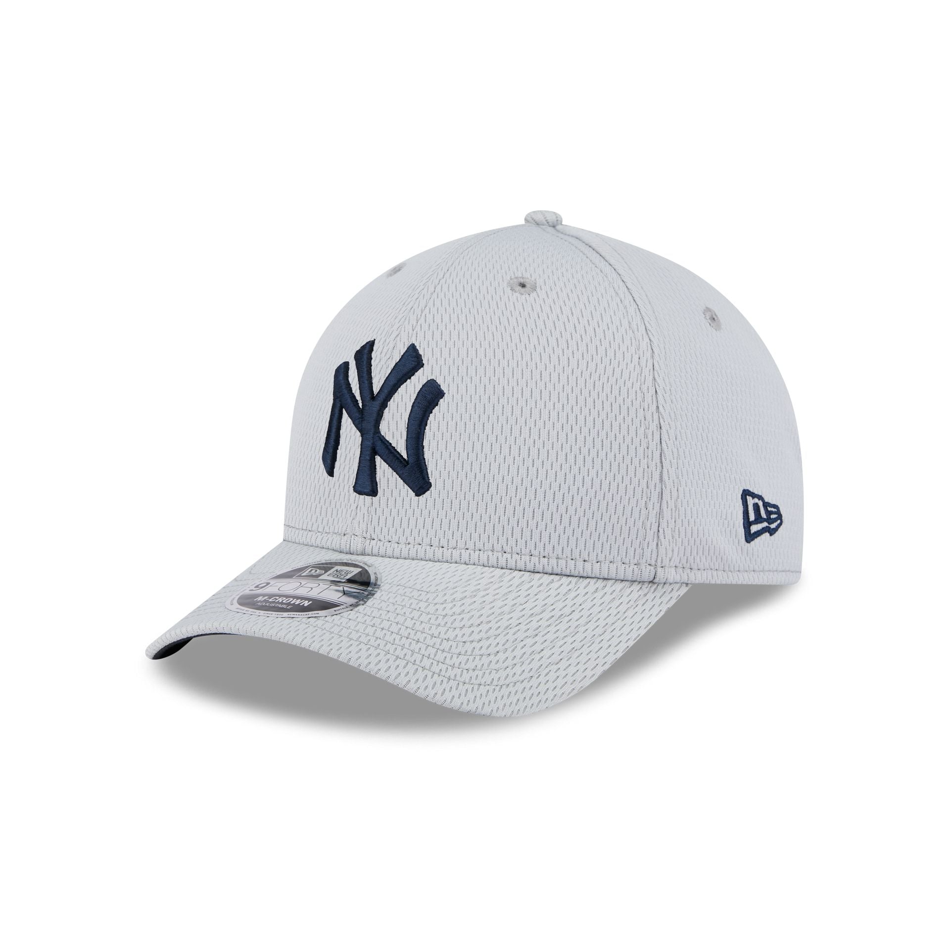 New York Yankees 2025 Clubhouse Gray Kids 9FORTY M-Crown Snapback Hat - Image 3