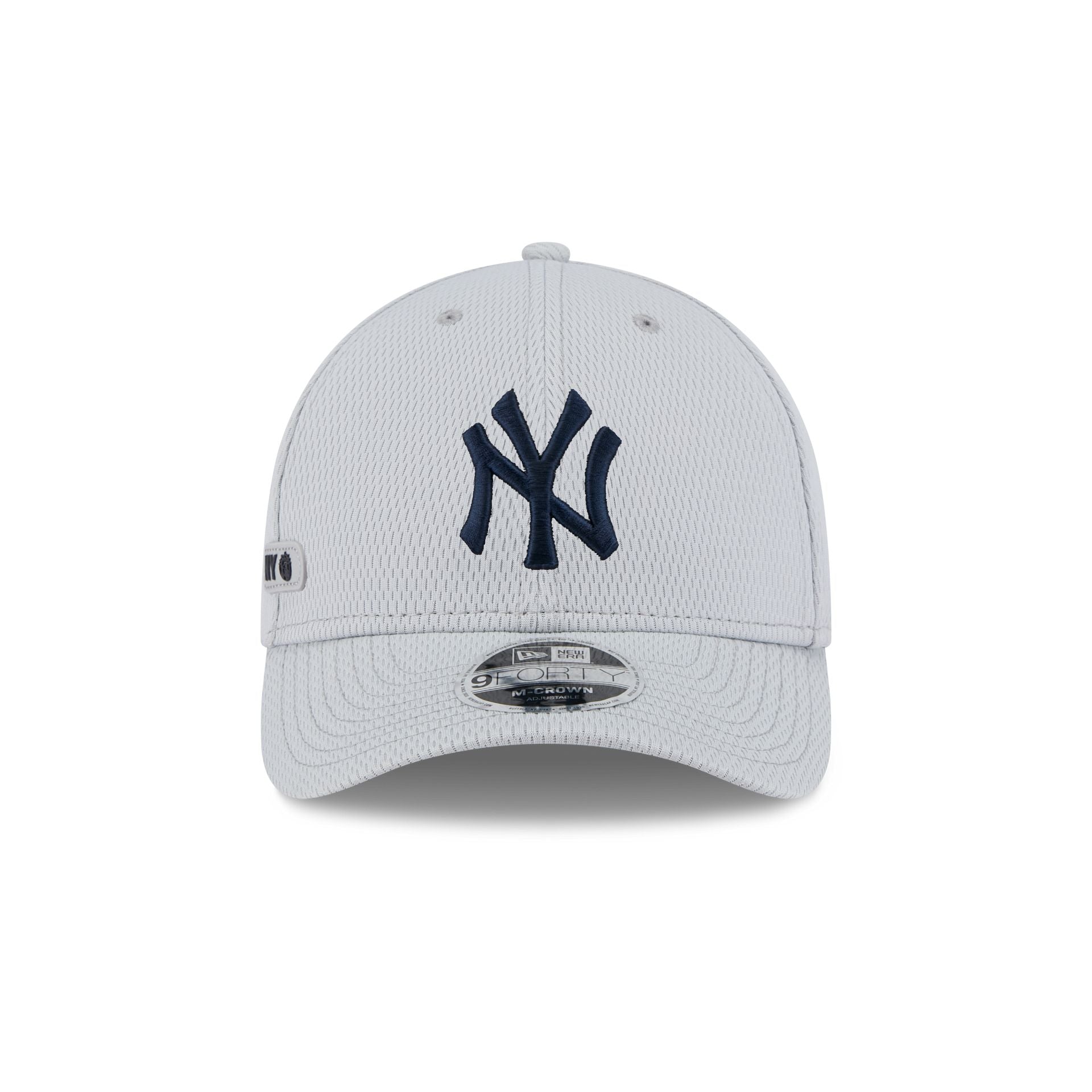 New York Yankees 2025 Clubhouse Gray Kids 9FORTY M-Crown Snapback Hat - Image 2