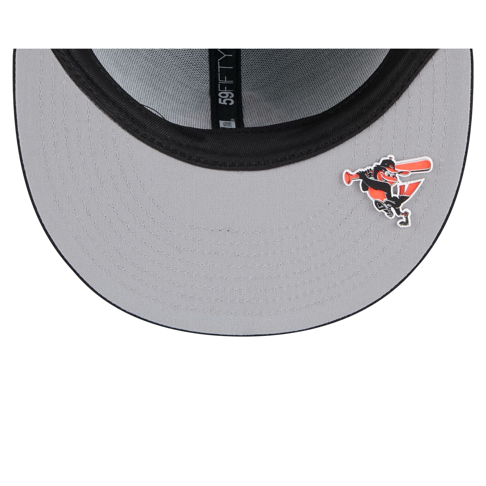 Baltimore Orioles 2025 Clubhouse Alt 59FIFTY Fitted Hat - Image 7