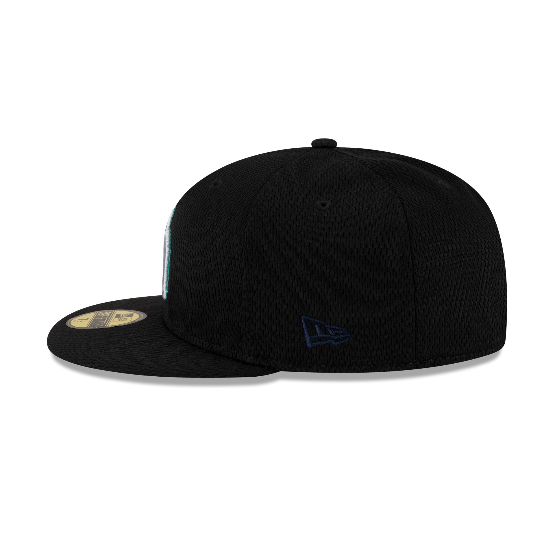 Seattle Mariners 2025 Clubhouse Alt Black 59FIFTY Fitted Hat - Image 4