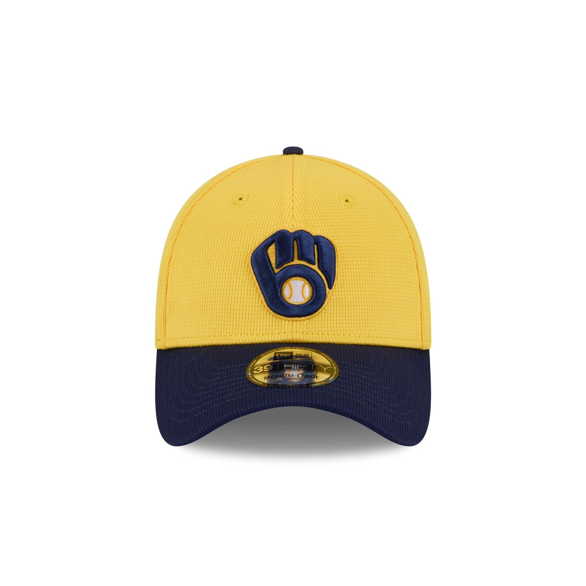 Milwaukee Brewers 2025 Spring Training 39THIRTY Stretch Fit Hat - Image 2