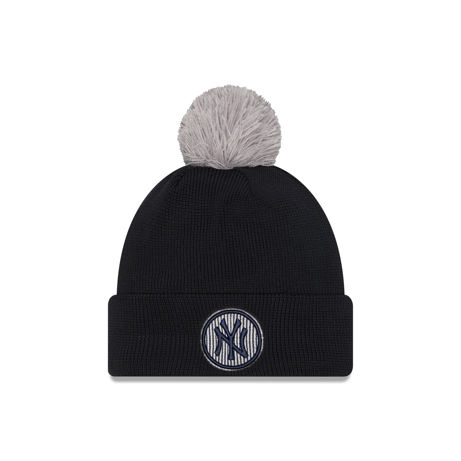 New York Yankees 2025 Batting Practice Pom Knit Hat
