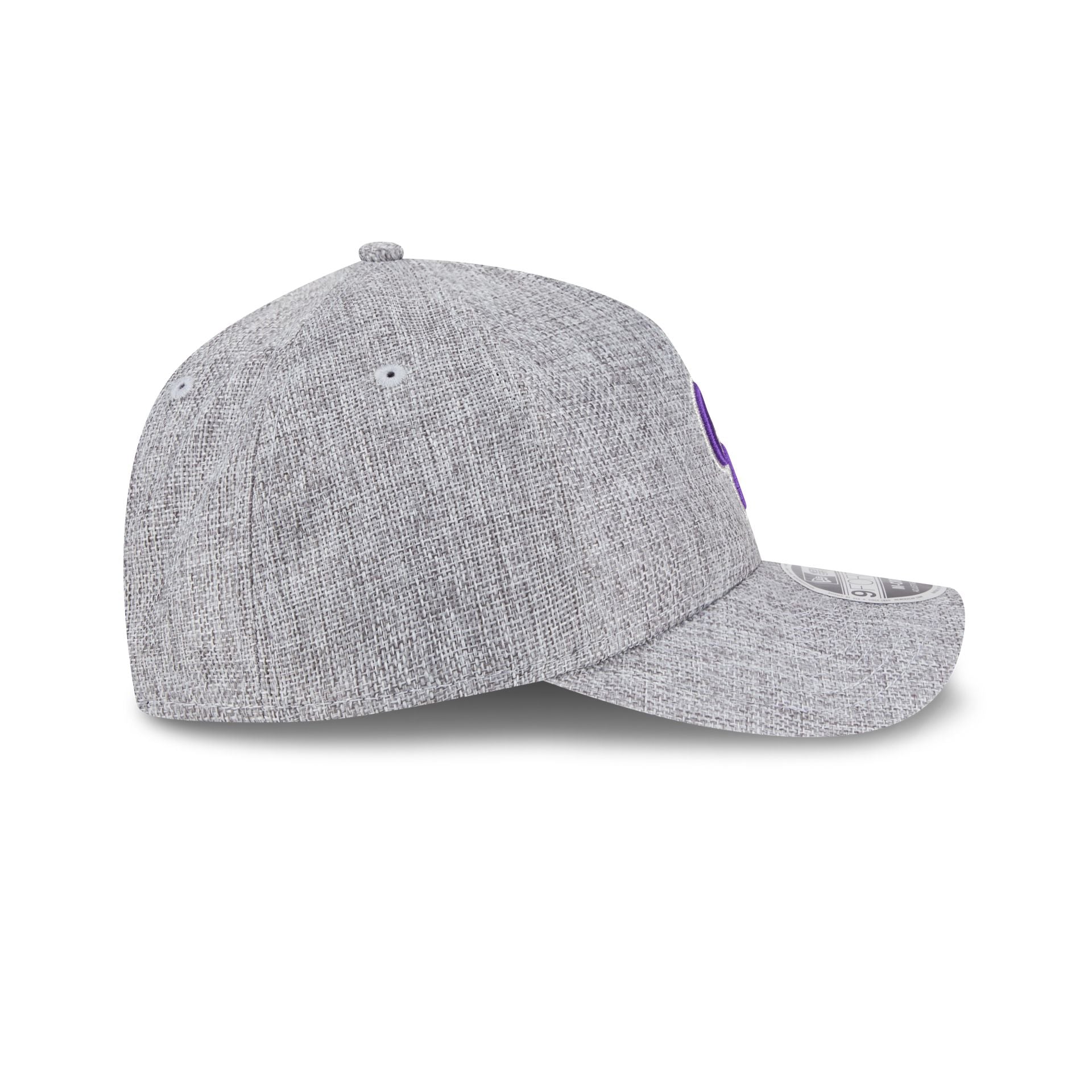 Colorado Rockies Cotton Weave Gray 9FORTY M-Crown A-Frame Snapback Hat - Image 5