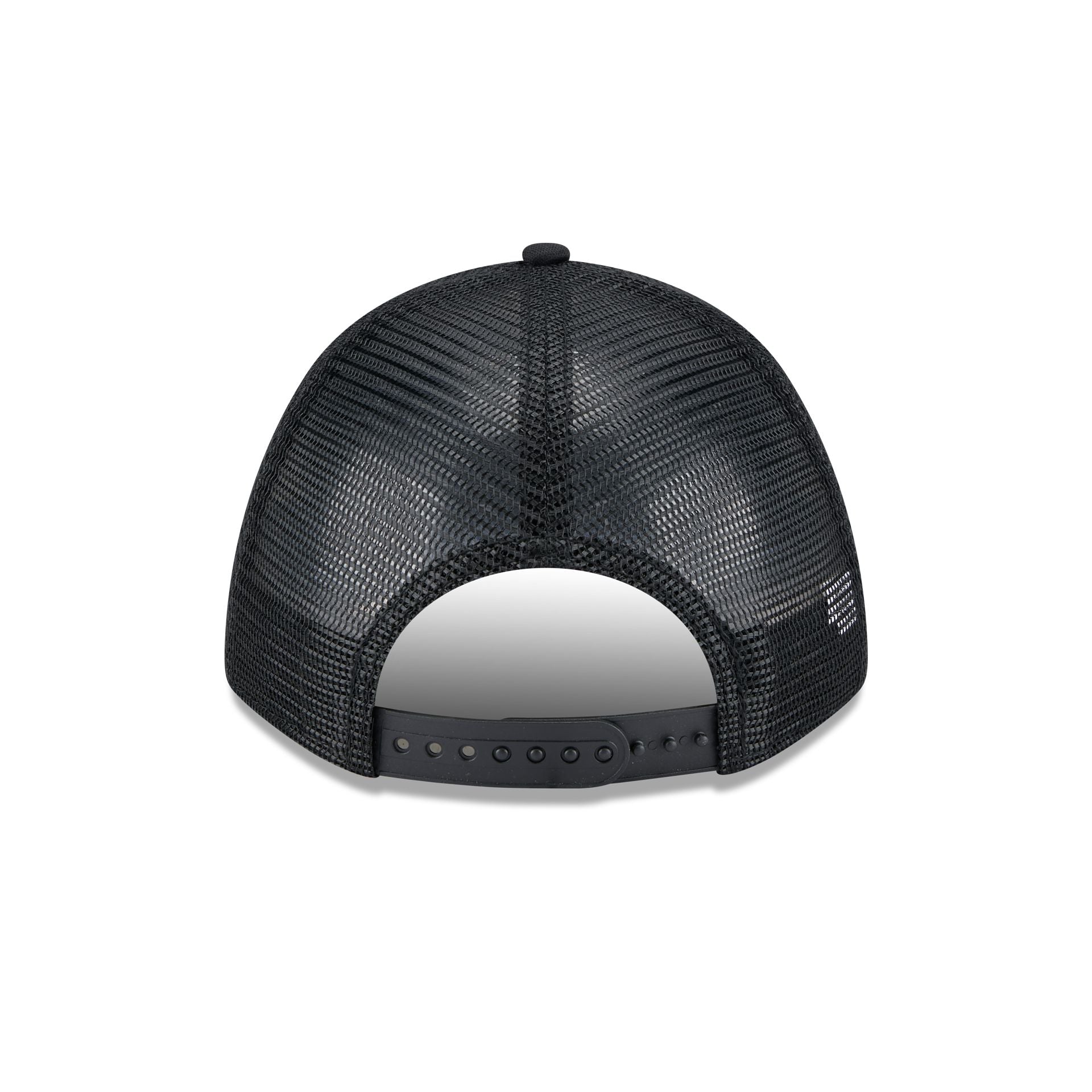 Miami Heat Gradient Raceway 9FORTY M-Crown A-Frame Trucker Hat - Image 6