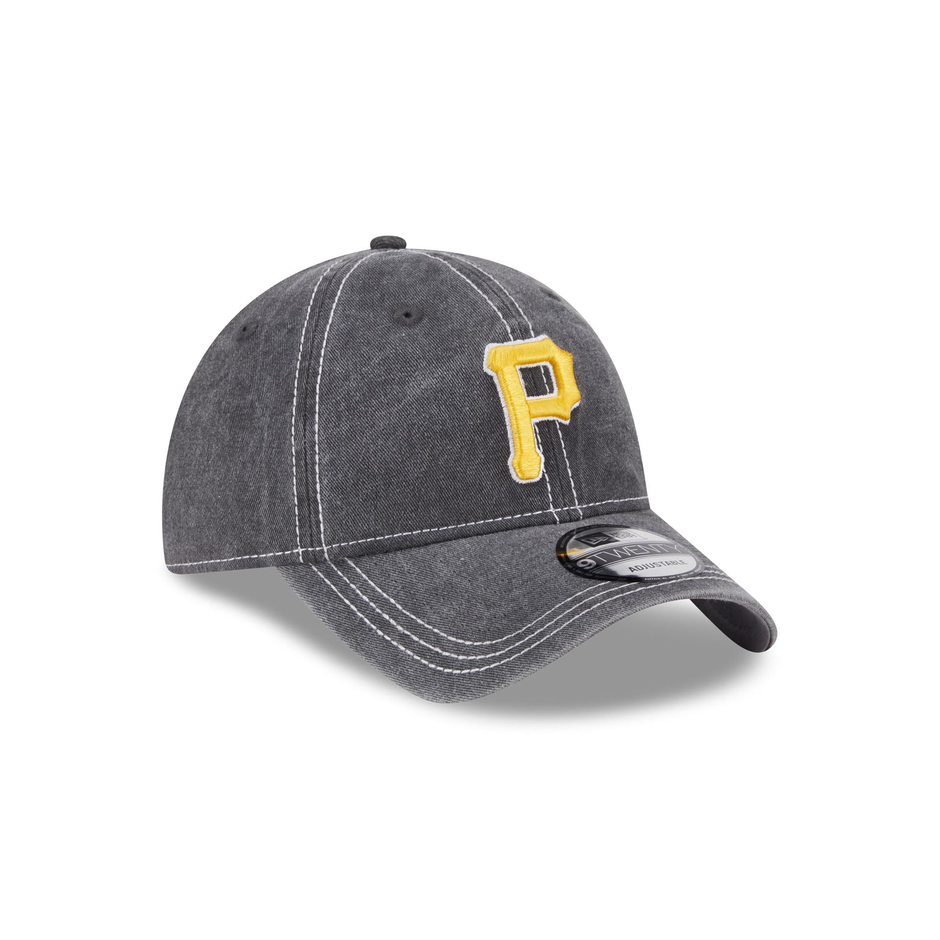 Pittsburgh Pirates Washed Contrast 9TWENTY Adjustable Hat - Image 3