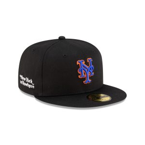 New York or Nowhere x New York Mets Black 59FIFTY Fitted Hat