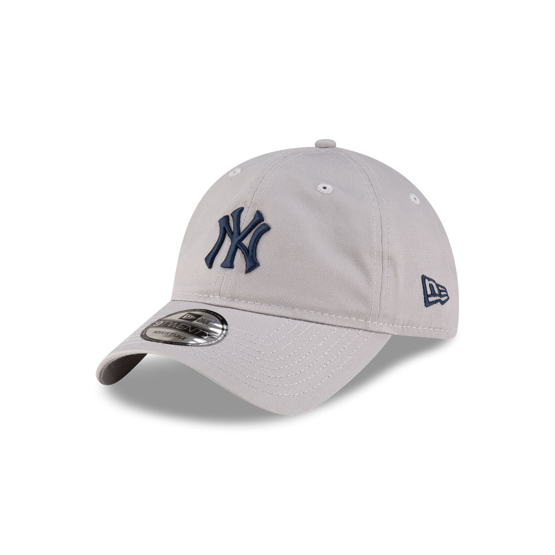 New York or Nowhere x New York Yankees Gray Logo 9TWENTY Adjustable Hat - Image 3