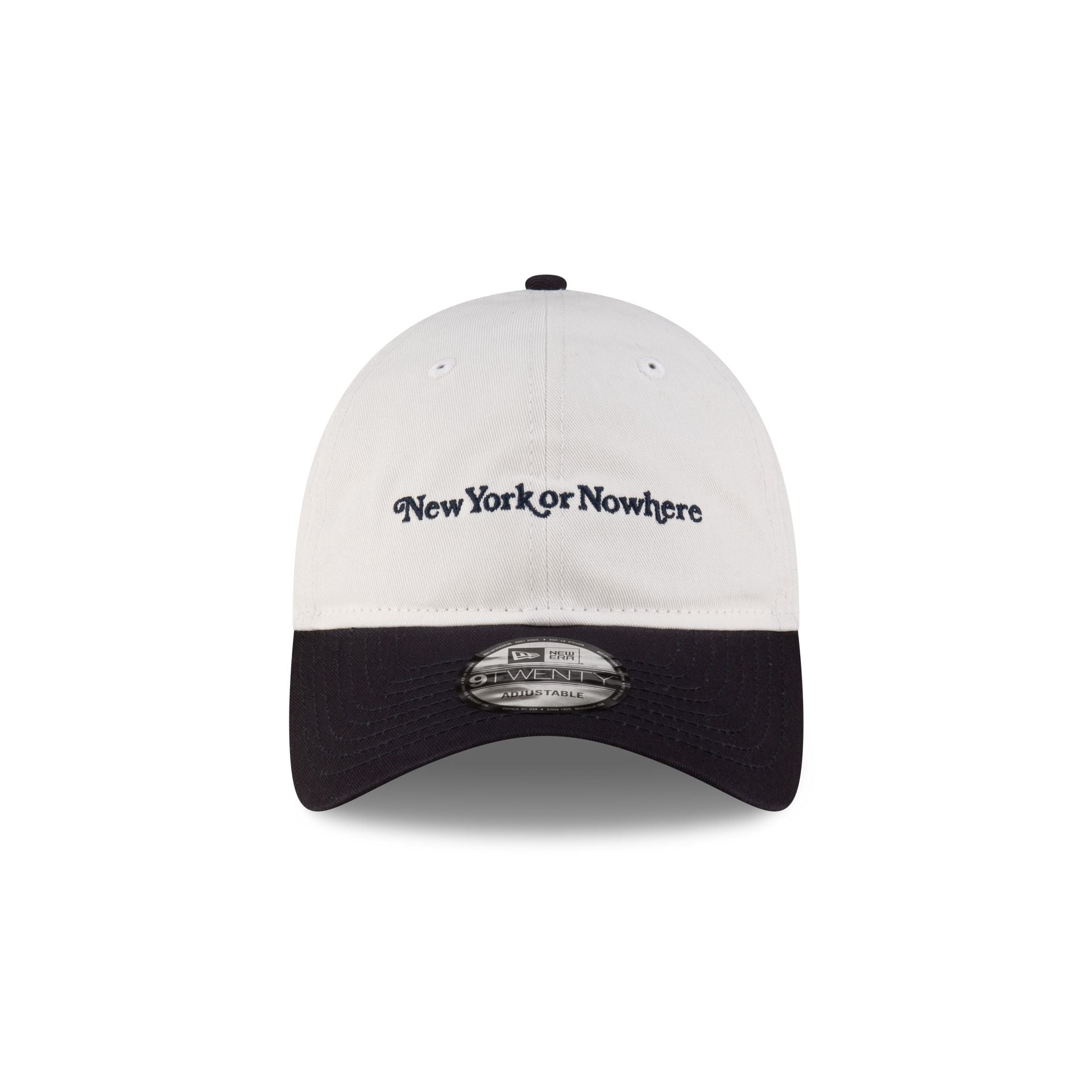 New York or Nowhere x New York Yankees White Wordmark 9TWENTY Adjustable Hat - Image 2