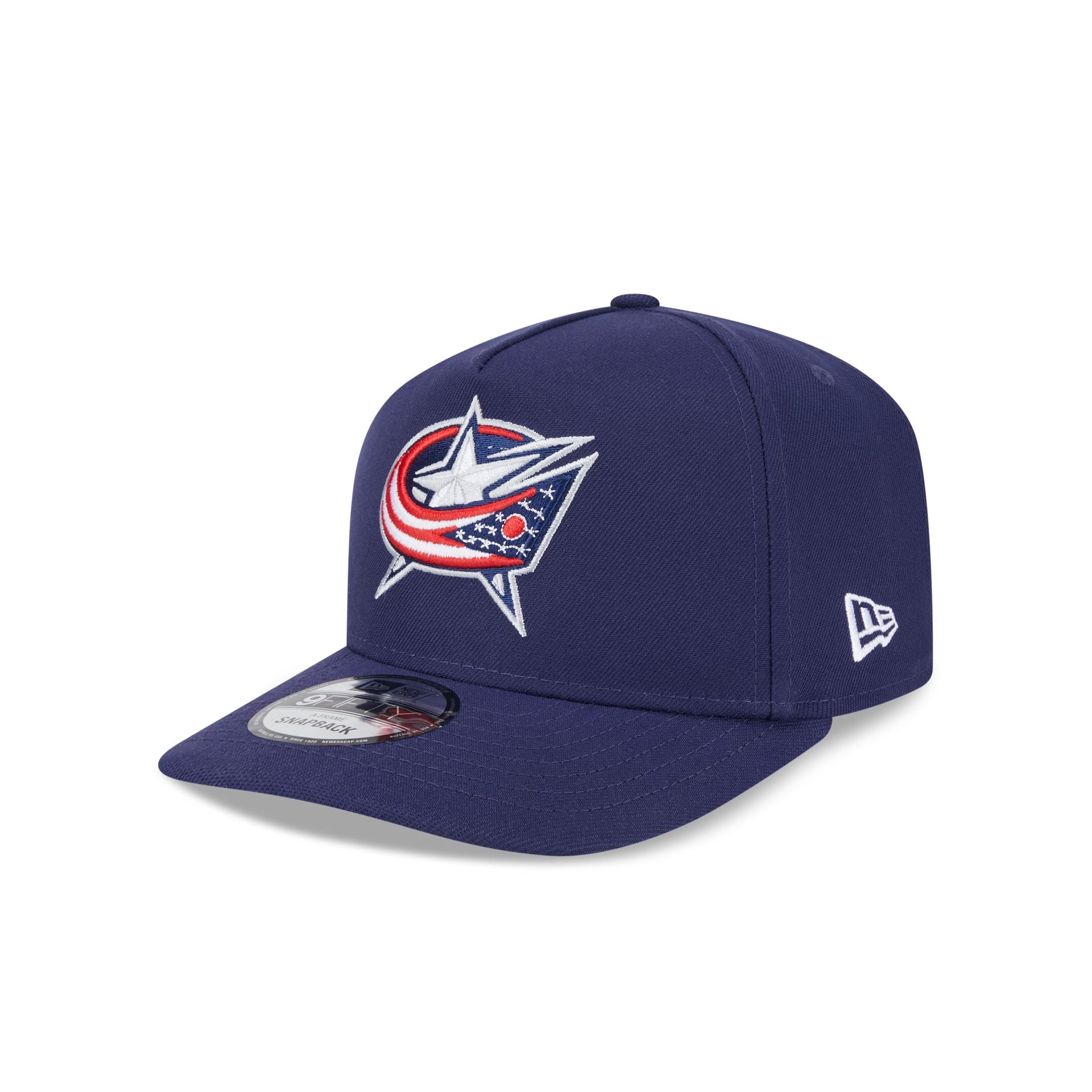 Columbus Blue Jackets Team 9FIFTY A-Frame Snapback Hat