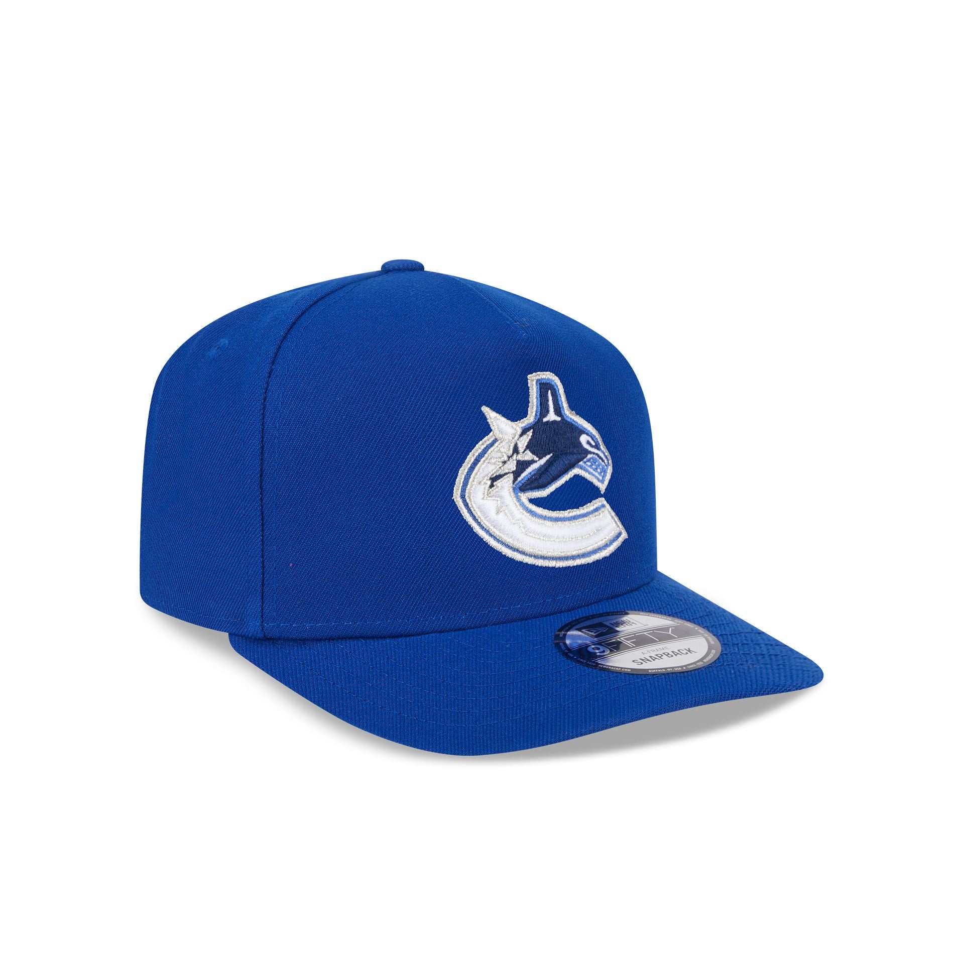 Vancouver Canucks Team 9FIFTY A-Frame Snapback Hat - Image 3