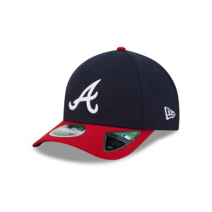 Atlanta Braves Kids Authentic Collection 9FORTY M-Crown Snapback Hat