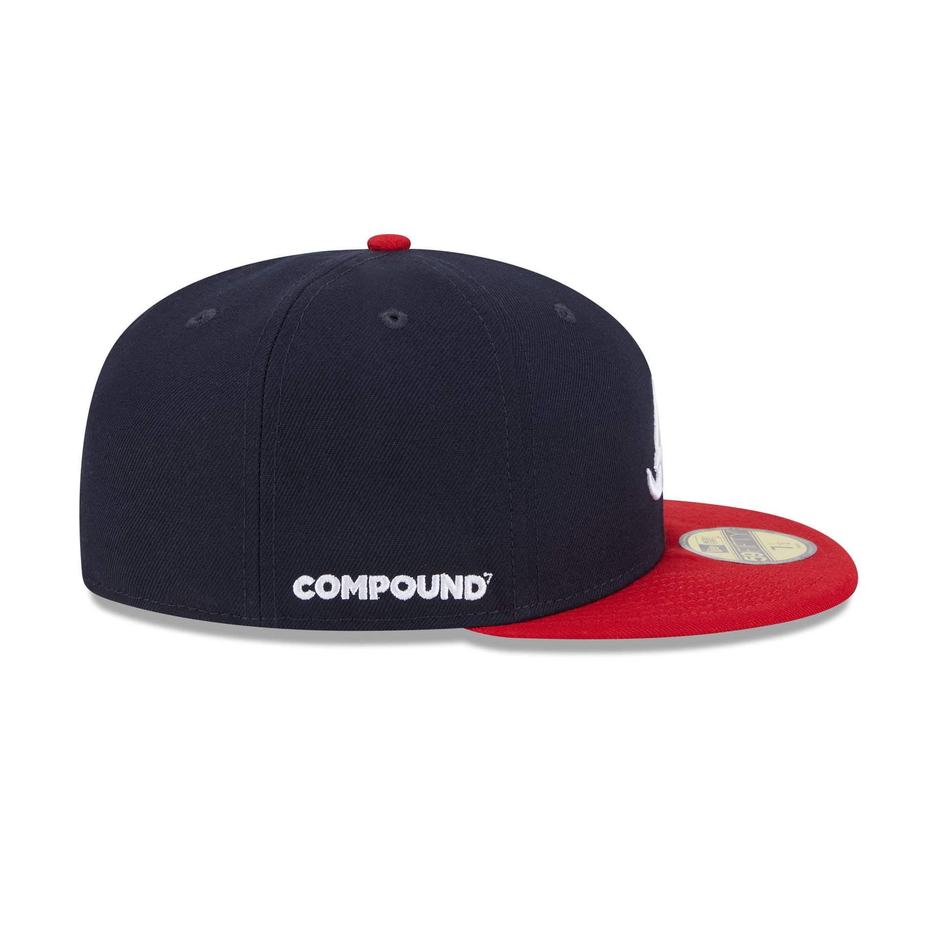 Compound x Atlanta Braves 59FIFTY Fitted Hat - Image 4
