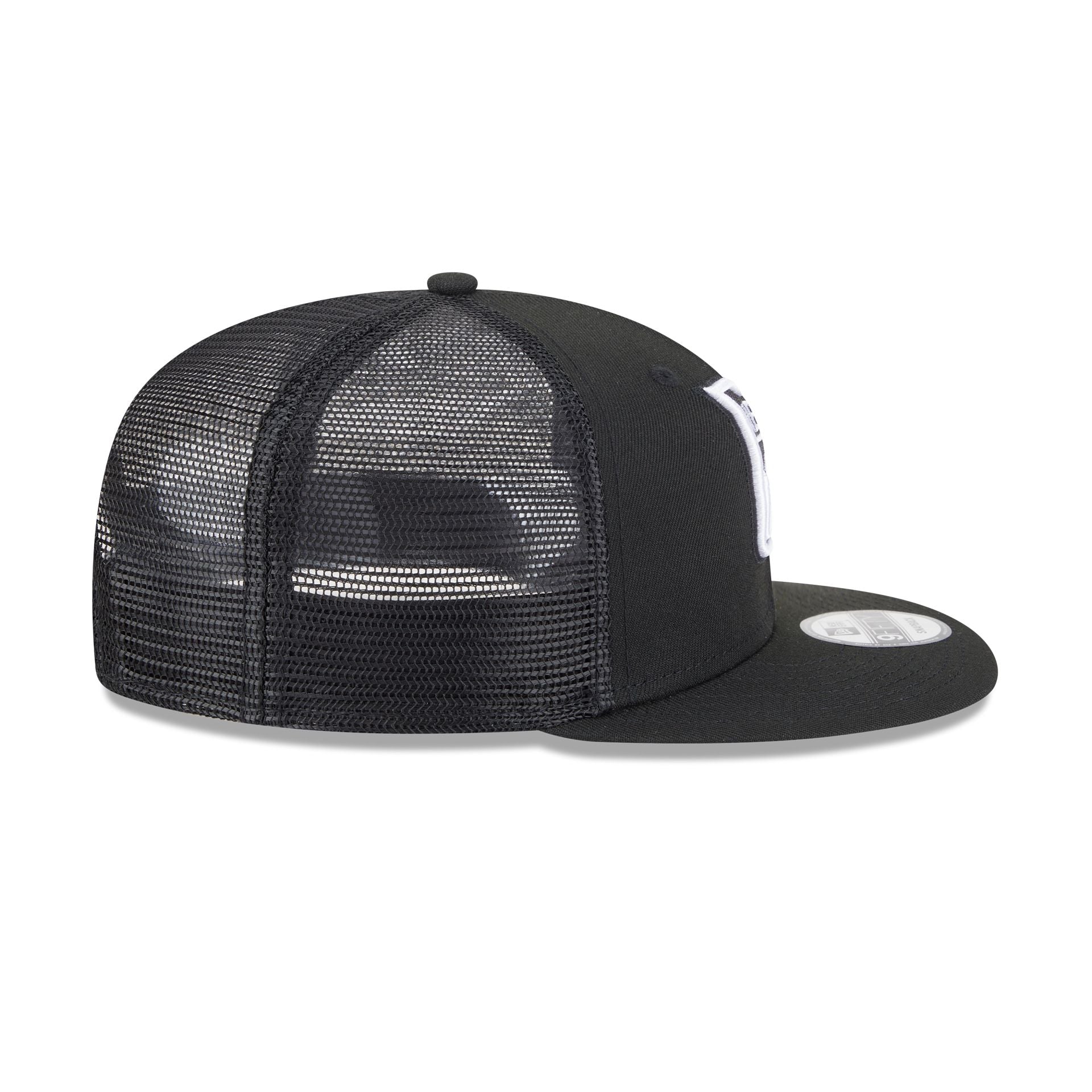 New York Rangers Black 9FIFTY Trucker Hat - Image 5