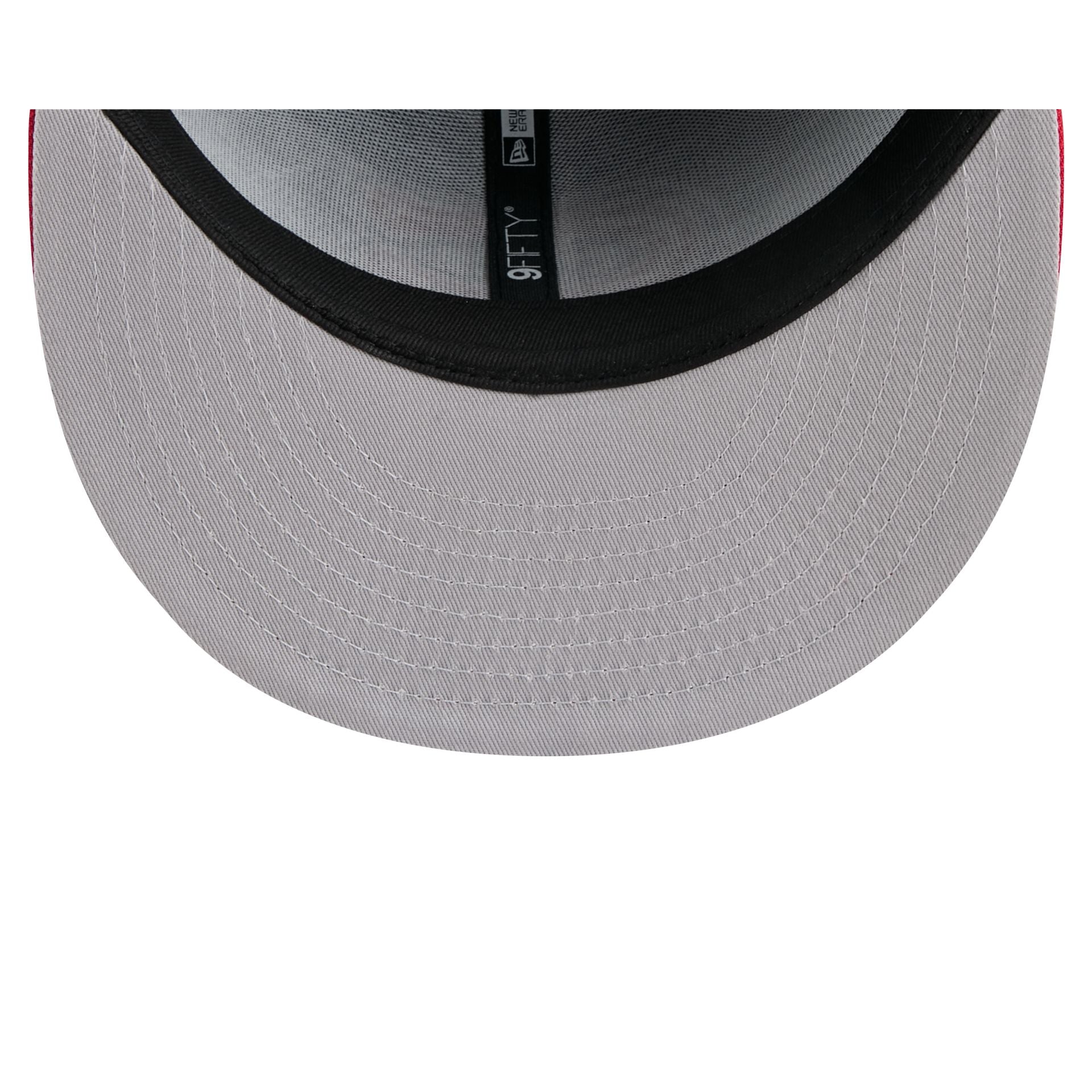 Montreal Canadiens Red Visor 9FIFTY Snapback Hat - Image 7