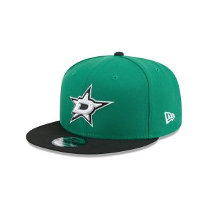 Dallas Stars Black Visor 9FIFTY Snapback Hat