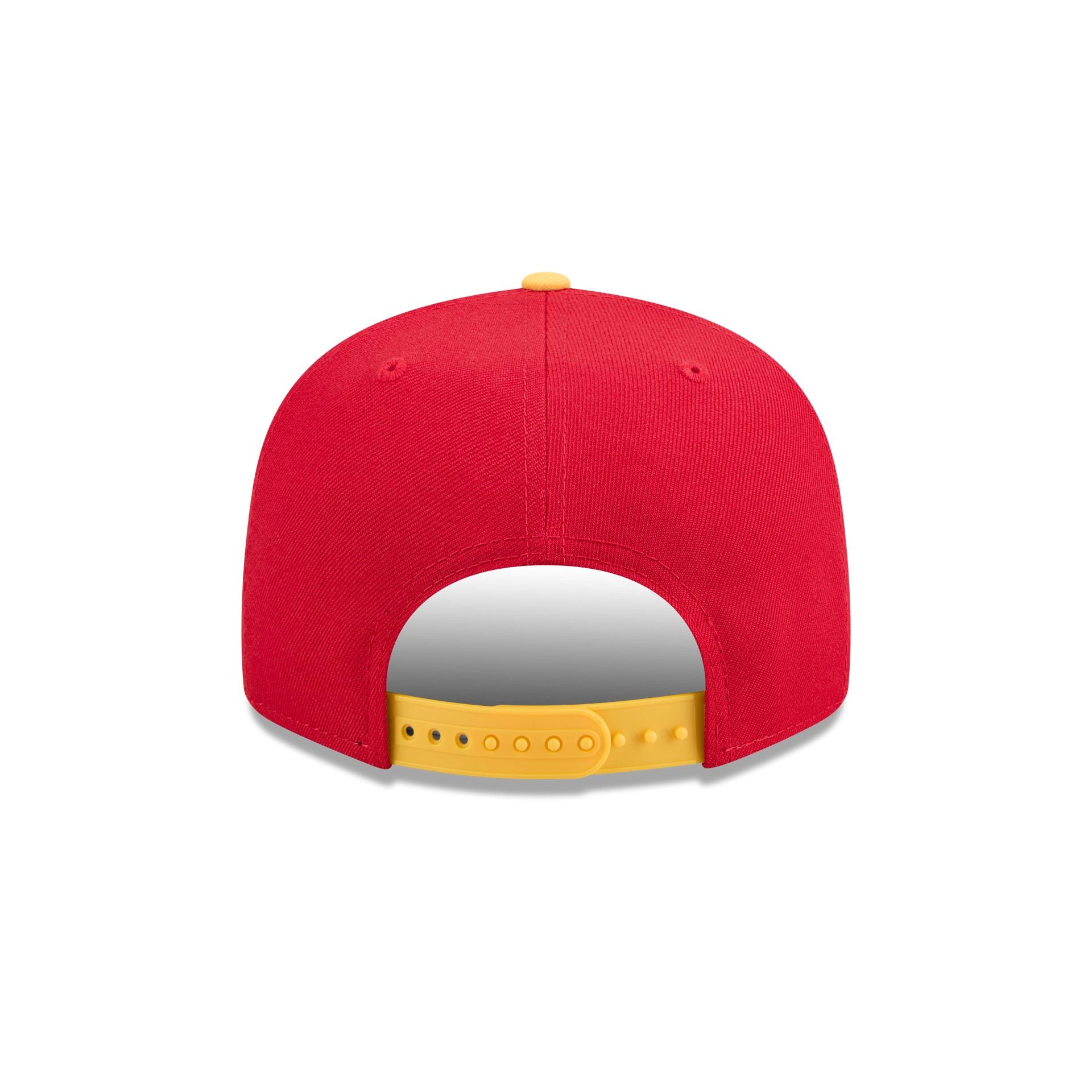 Calgary Flames Yellow Visor 9FIFTY Snapback Hat - Image 6
