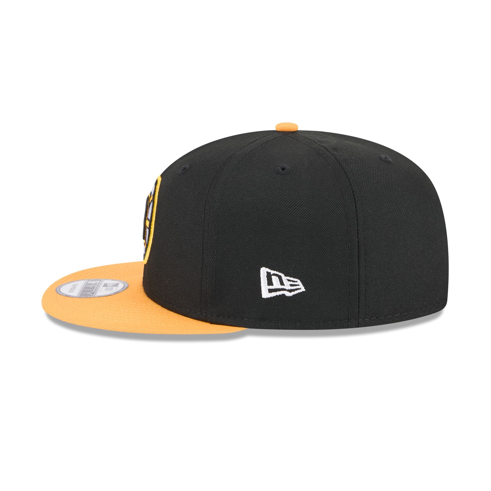 Boston Bruins Yellow Visor 9FIFTY Snapback Hat - Image 4