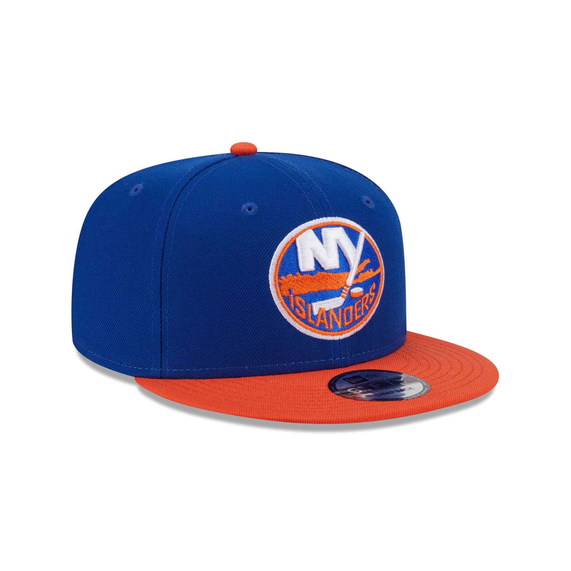 New York Islanders Orange Visor 9FIFTY Snapback Hat - Image 3