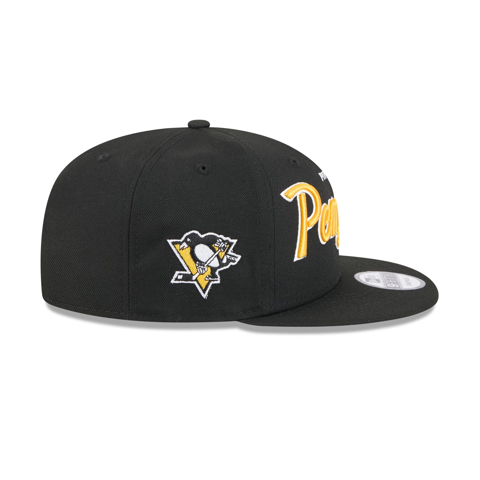 Pittsburgh Penguins Script 9FIFTY Snapback Hat - Image 5
